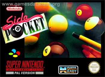Cover Side Pocket for Super Nintendo